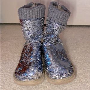 🪩VS PINK sequin boots